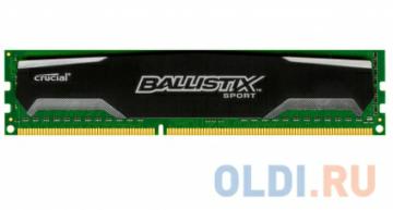   DDR3 2Gb (pc-12800) 1600MHz Crucial Ballistix Sport 1.5V <Retail>  