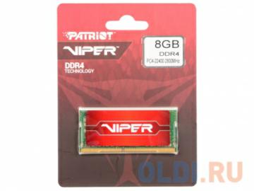      SO-DIMM DDR4 8Gb (pc-22400) 2800MHz Patriot Viper4  