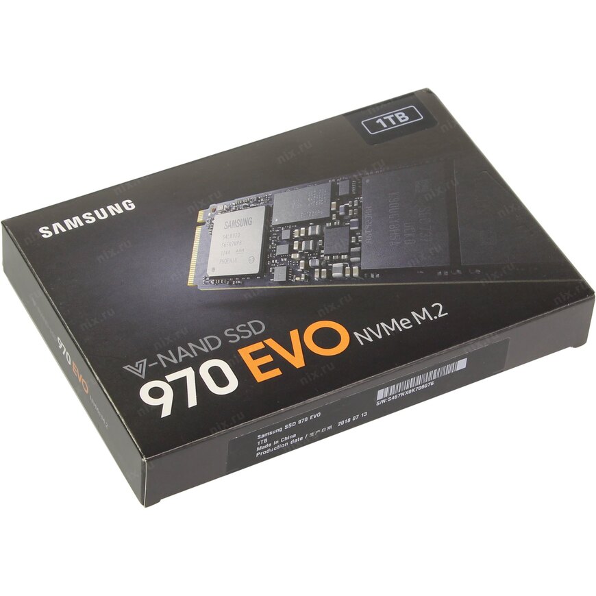 Samsung 970 Evo Mz V7e500bw